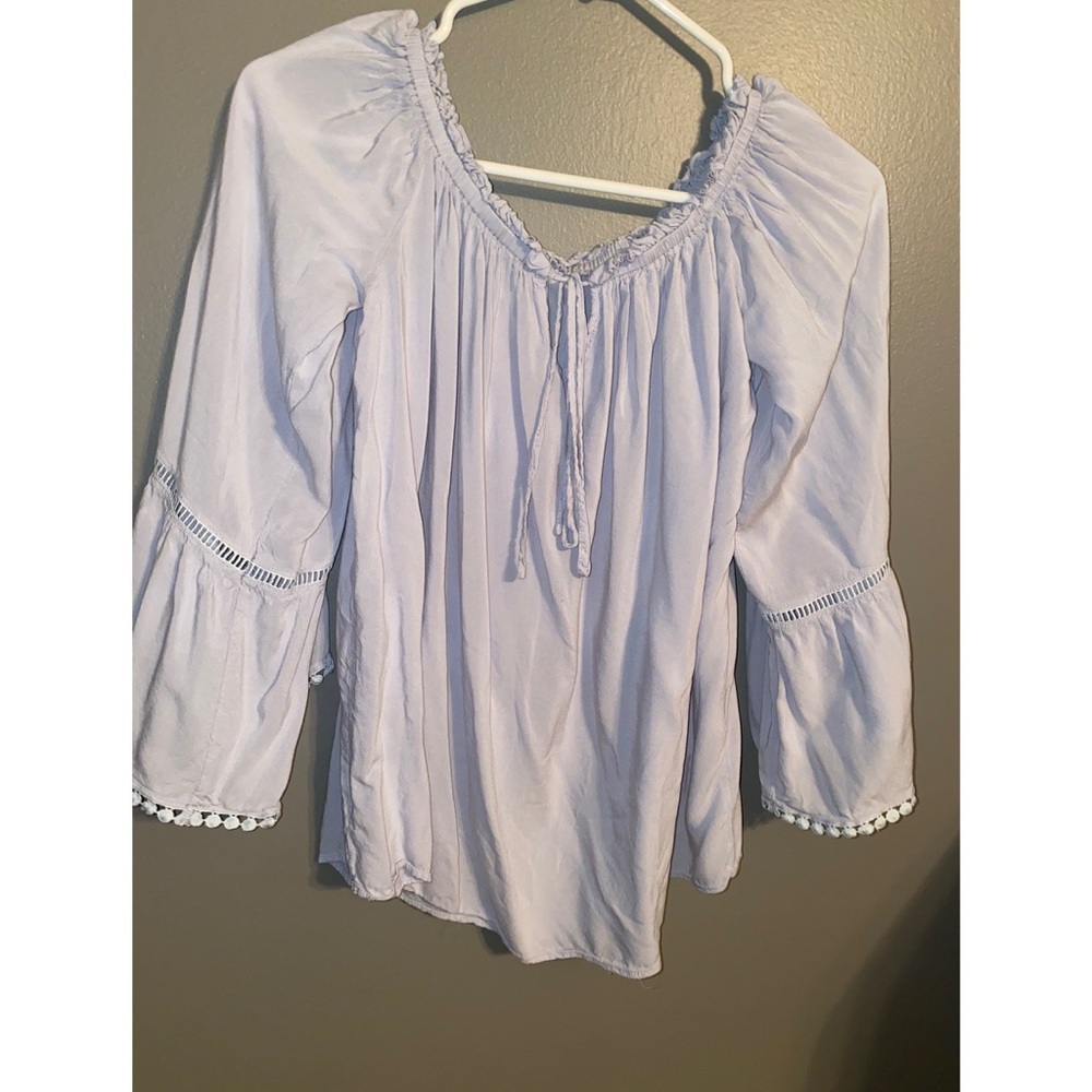 Long sleeve blouse
